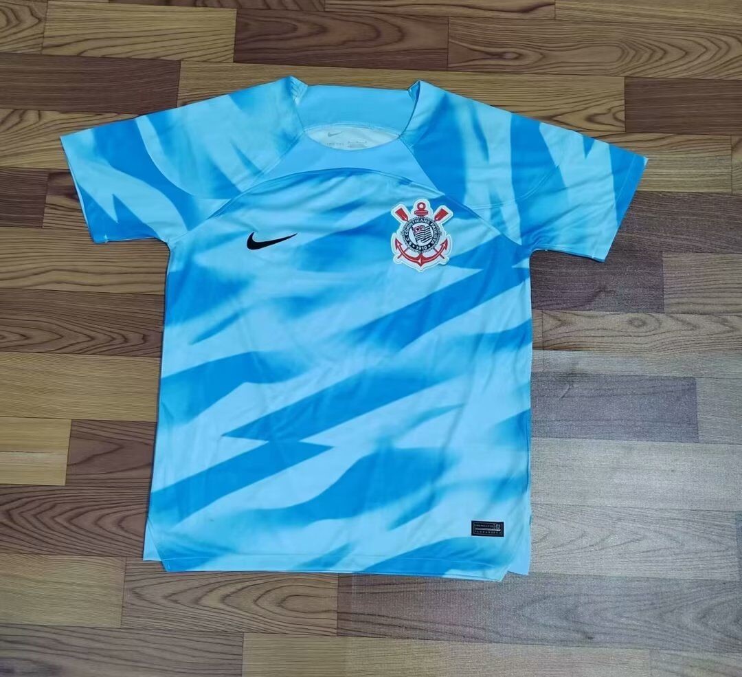 AAA Quality Corinthians 23/24 GK Blue Soccer Jersey